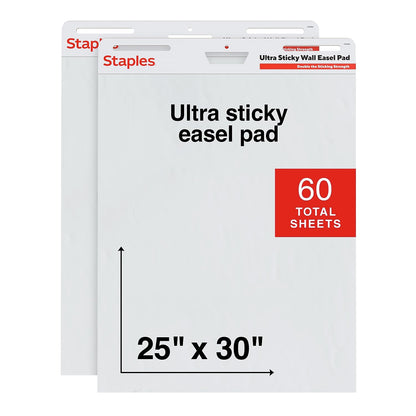 Staples Blank Book, 25'' x 30'', 2 Pack