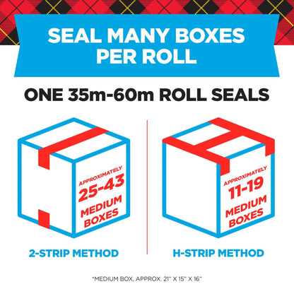 Scotch Adhesive Tapes 3850-4RD-6GC, 4 Rolls – view 3