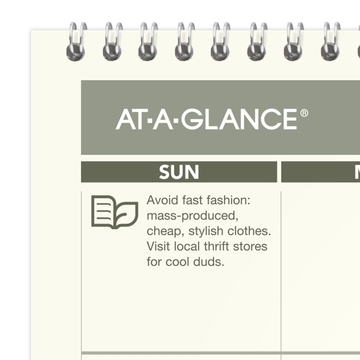AT-A-GLANCE Calendar PMG7728, 15"W x 12"H – view 3