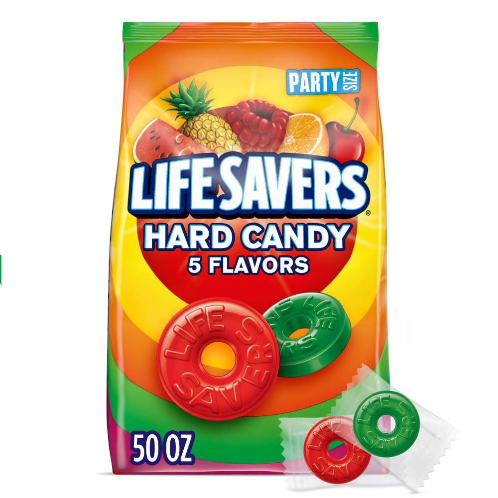 Life Savers Sugar Candy 28098, 50 Ounce
