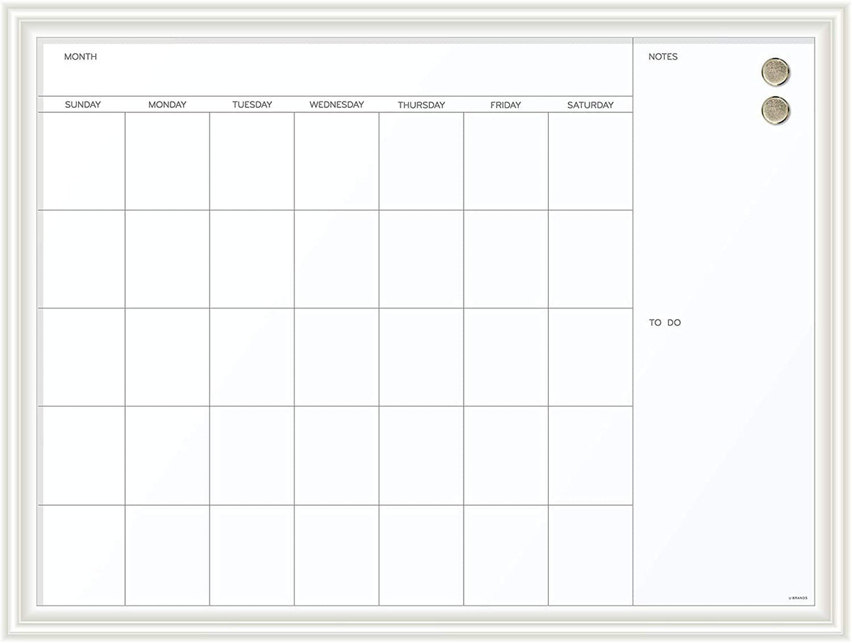 U Brands Writing Board 2918U00-01, 40"W x 30"H
