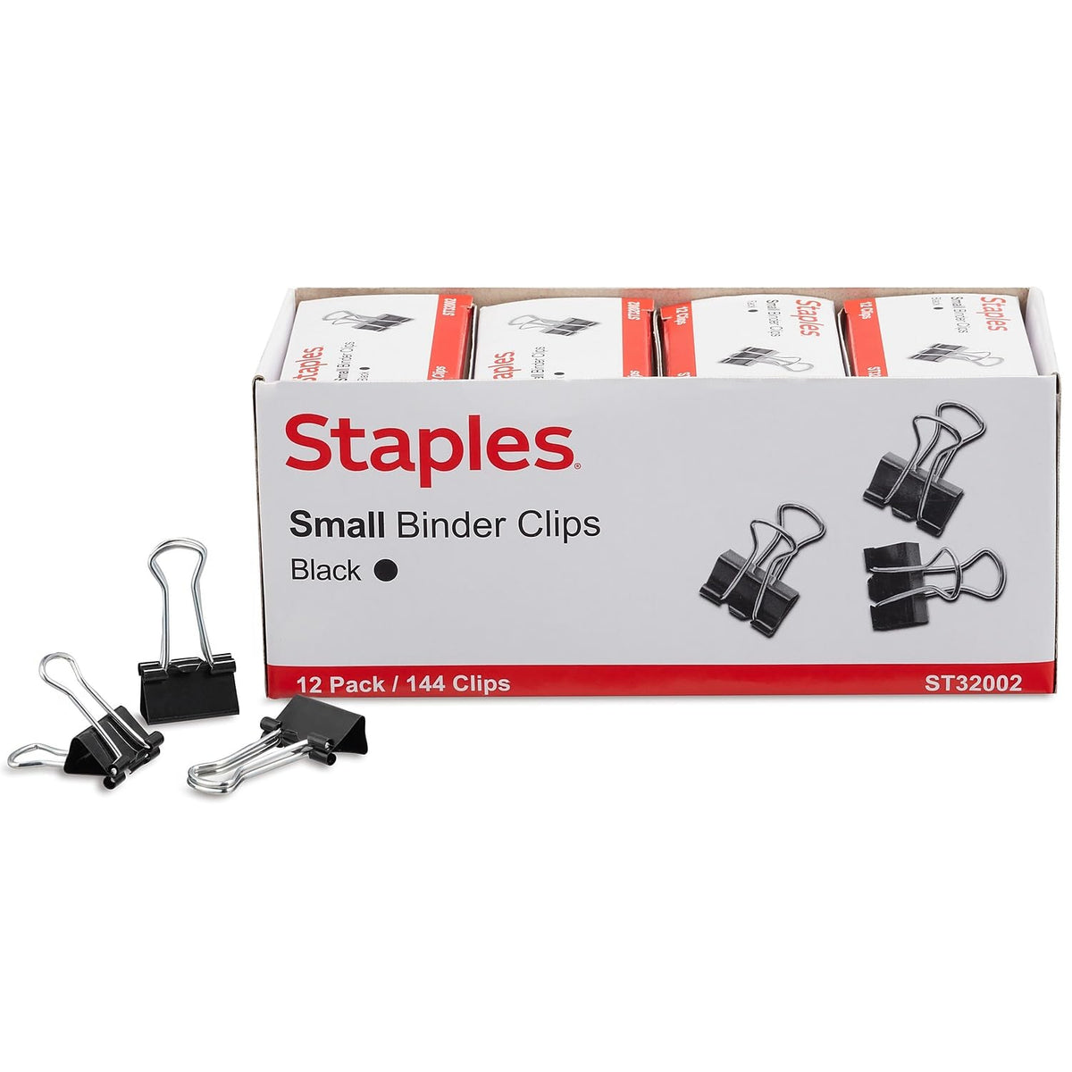 STAPLES Paper Clip Clamp ST32002/32002, 144 Pack