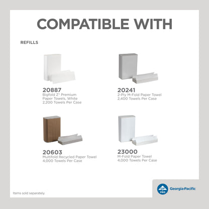 Georgia-Pacific Paper Towel Holder 56650A, 37.3 X 47.8 X 100 Inch – view 4