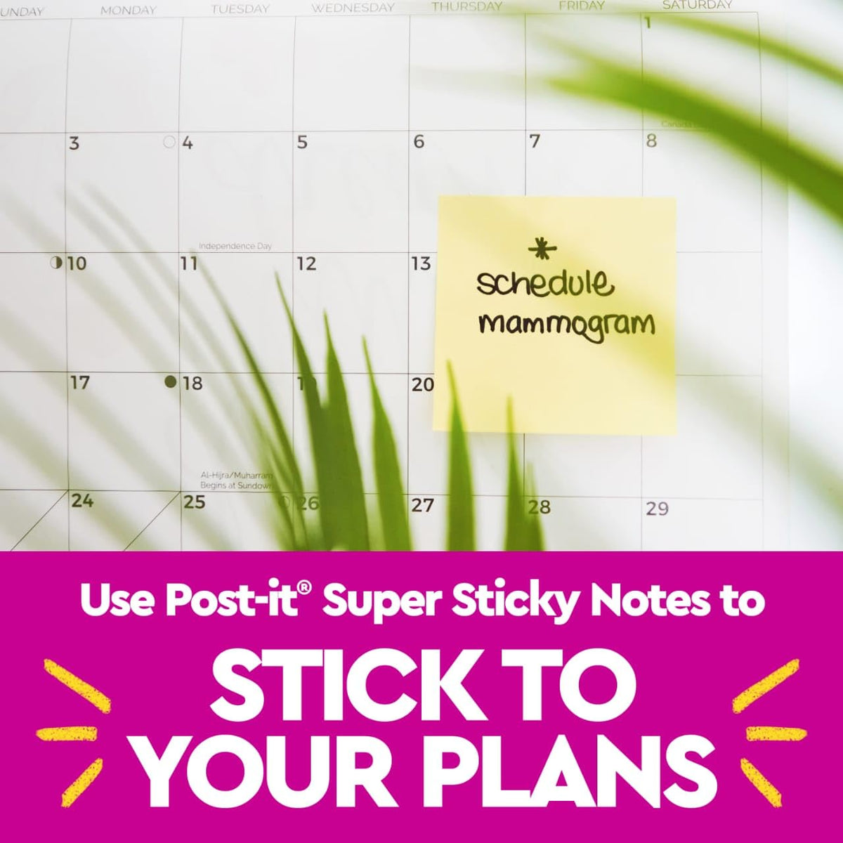 Post-it Self Stick Note 622-10SSCY-C, 1.9" x 4", 10 Count – view 6