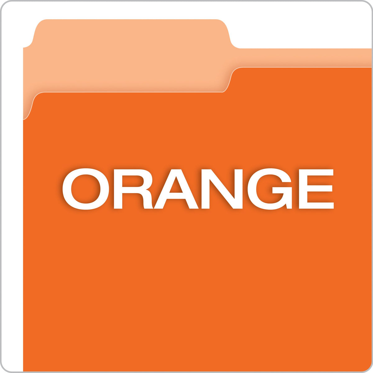 Pendaflex File Folder PFX152 1/3 ORA, 1 Box, 100 Count – view 5