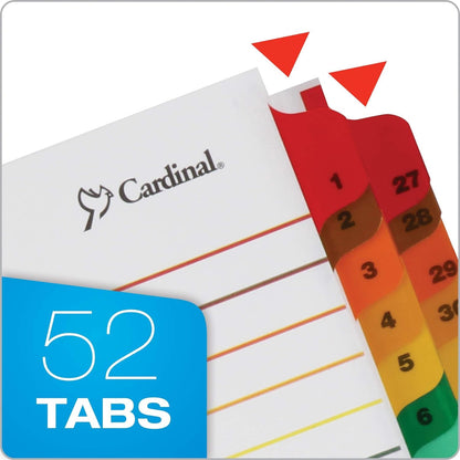 Cardinal Binder Divider 60990, 8-1/2 x 11, 52 Count – view 2