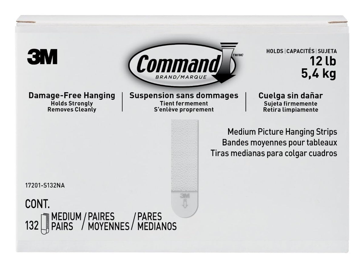 3M Adhesive Tapes 17201-S132NA, Medium, 264 Count
