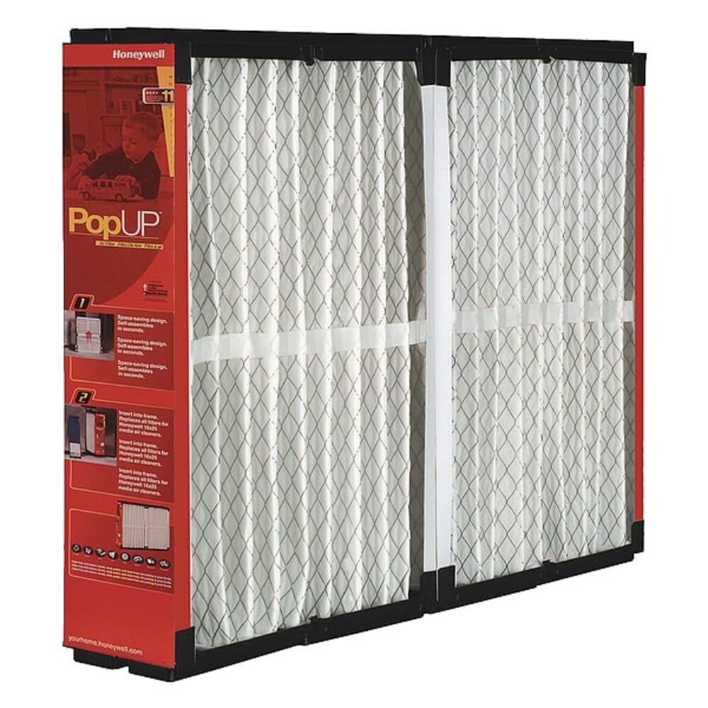Honeywell Hvac Air Filter POPUP2400, 1" x 1" x 1"