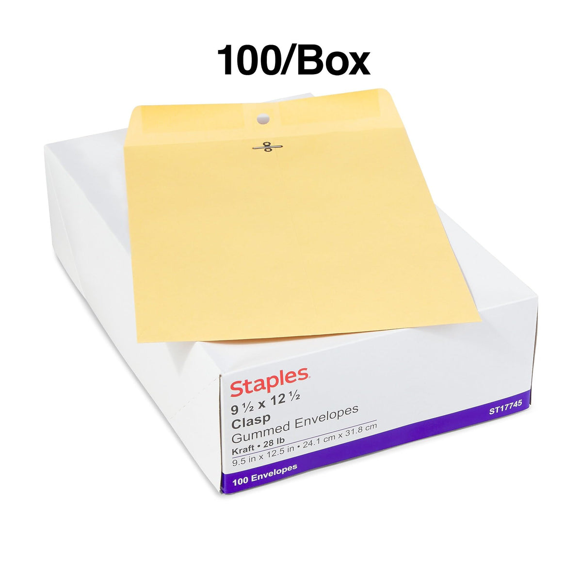 Staples Envelope ST17745-CCVS, 9.5'' x 12.5'' – view 3