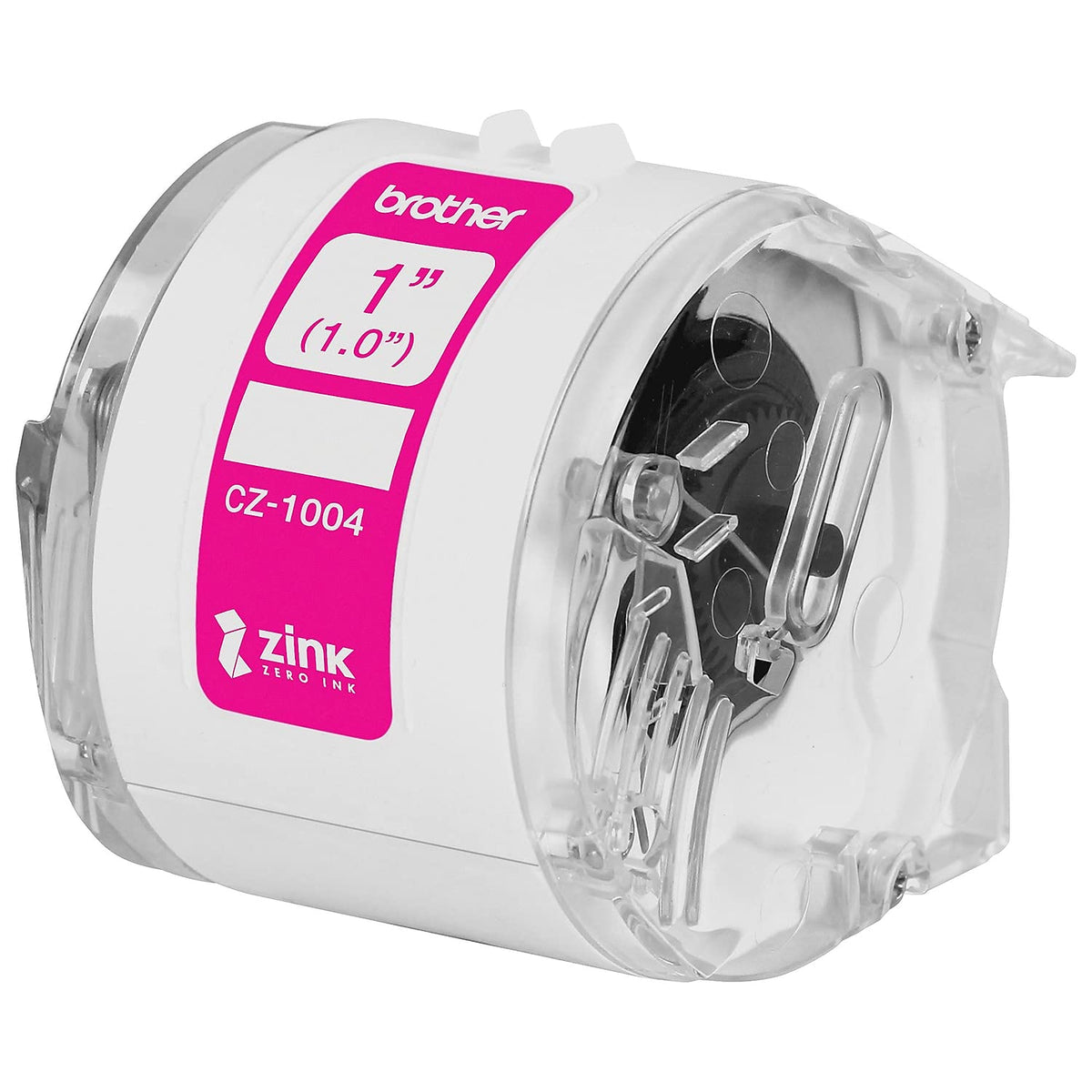 Brother Label CZ1004, Size: Label rolls let you design and print full color labels, photos, tags, stickers and more using convenient Brother CZ and CK rolls available in 3/8 inch, 1/2 inch, 3/4 inch, 1 inch and 2 inch widths – view 4