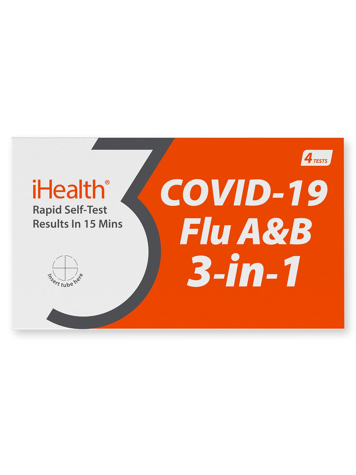 iHealth Professional Healthcare ICF-3000, 1 Pack, 4 Tests
