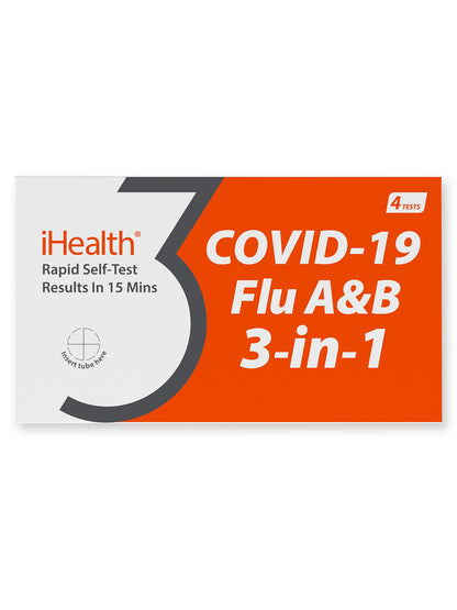iHealth Professional Healthcare ICF-3000, 1 Pack, 4 Tests