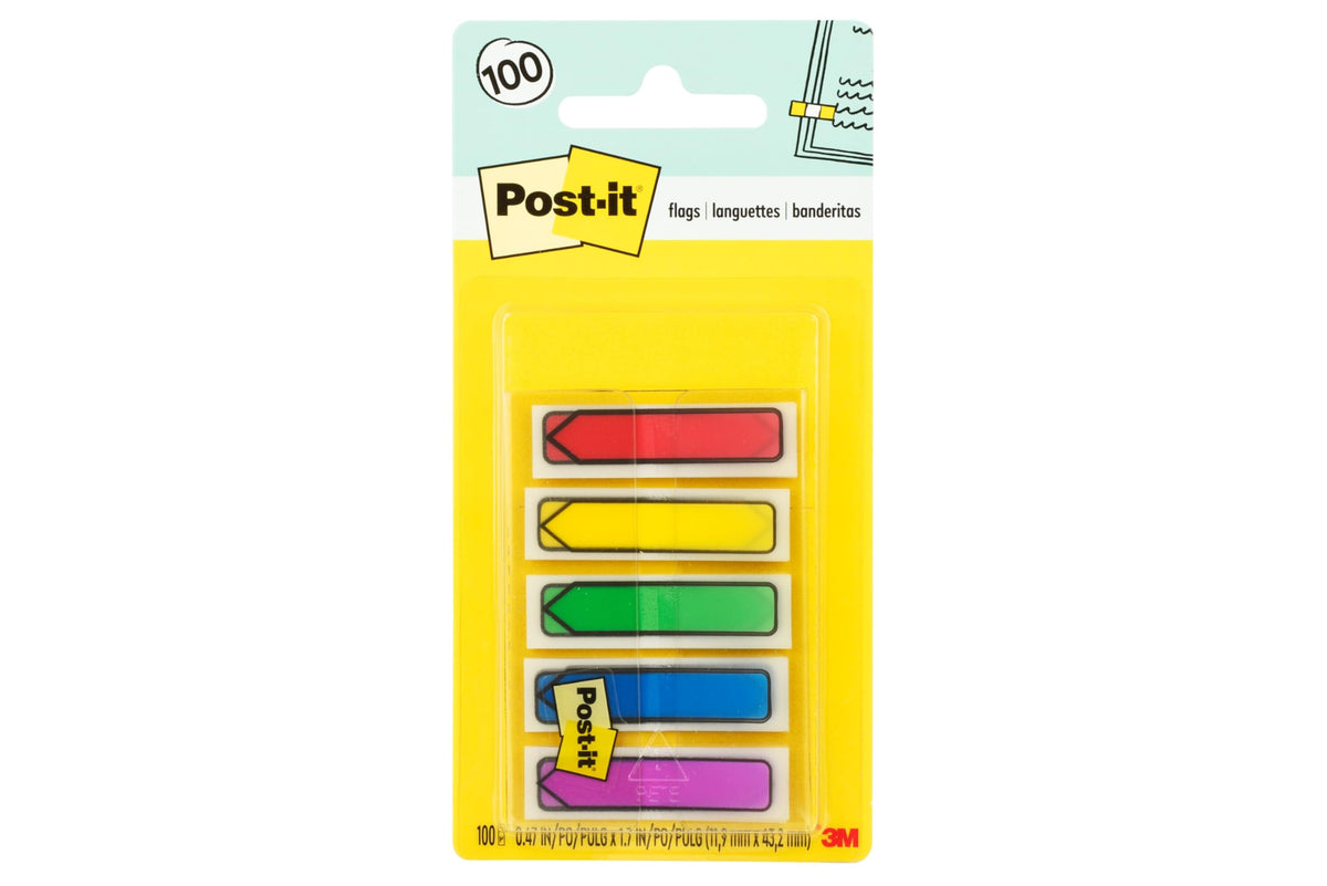 Post-it Self Stick Note 684-ARR1, 0.47 x 1.7 in, 600 Count