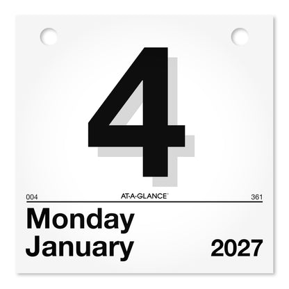AT-A-GLANCE Calendar K150, 6" x 6" Page