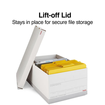 Staples Storage Box 2489703, 12 Pack – view 3