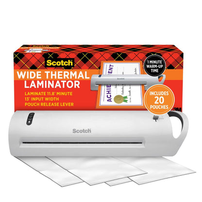 Scotch Laminator TL1302XVP, 19.02" x 4.49" x 3.54" in