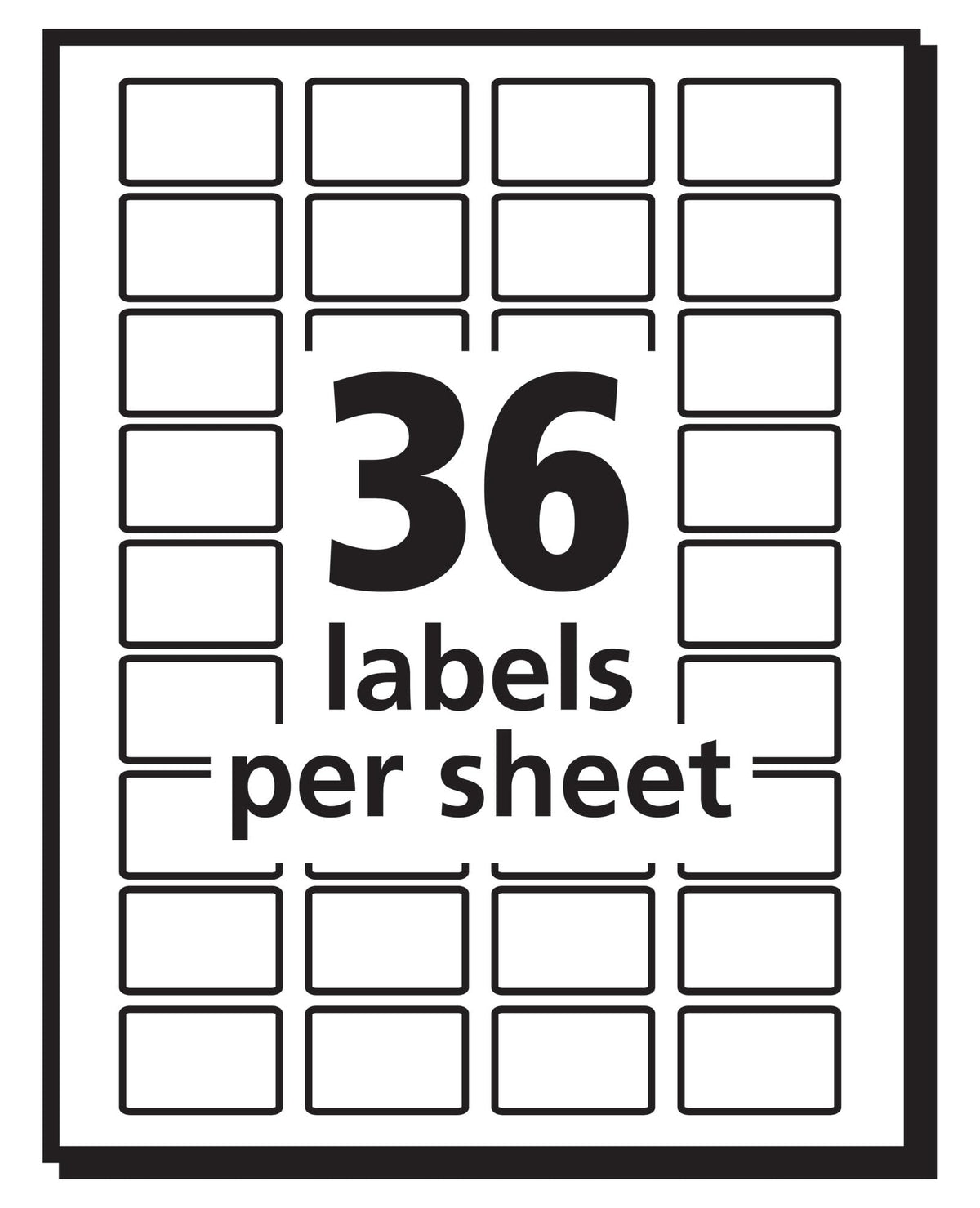 Avery Label 5418, 1/2" x 3/4" – view 6