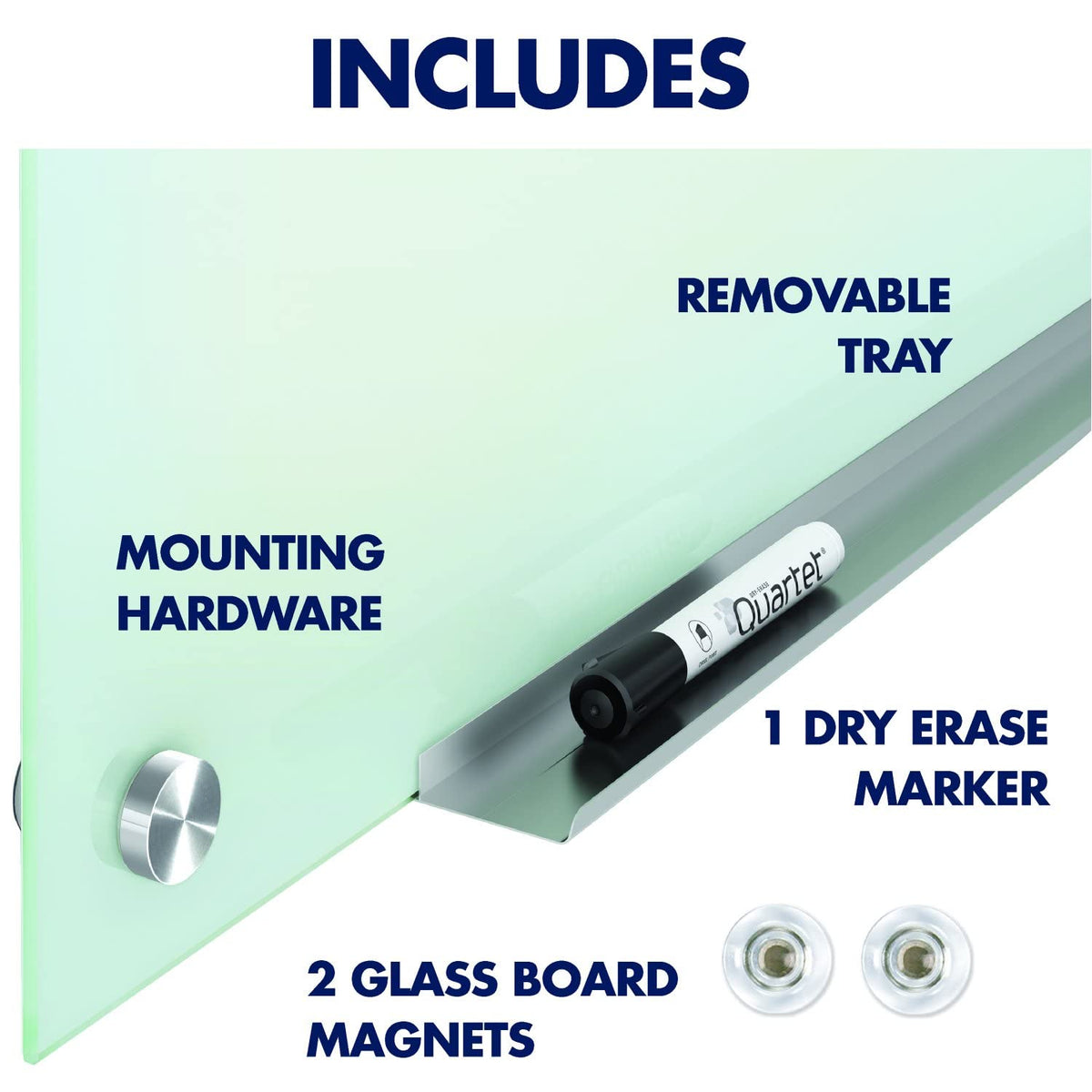 Quartet Writing Board G4836W, 48''W x 36''H – view 7