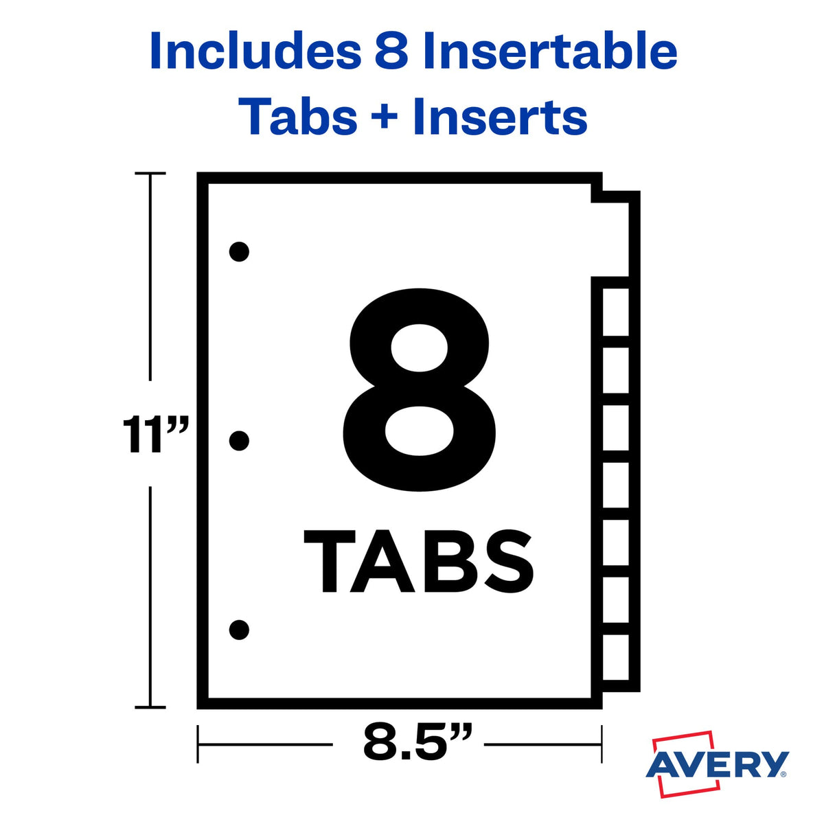 Avery Binder Divider 11901, 8 Tab – view 8