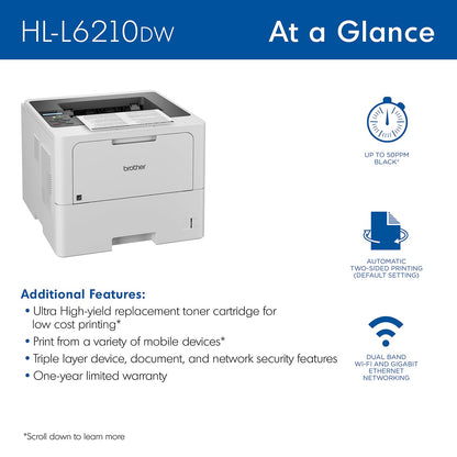 Brother Printer HLL6210DW, One Size – view 4