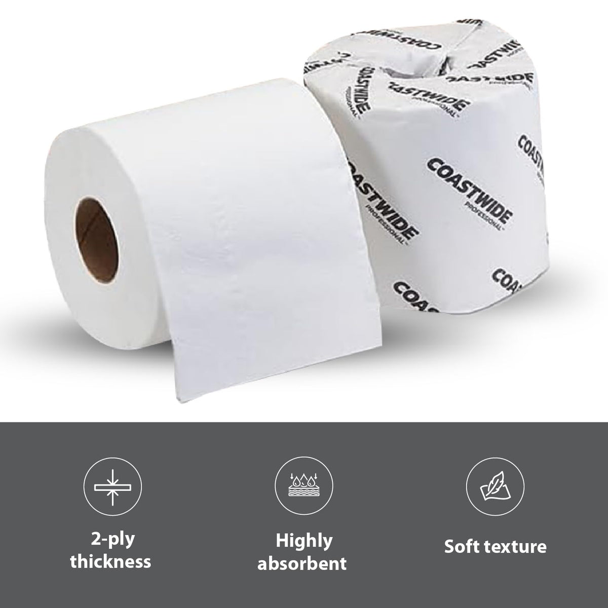 COASTWIDE Toilet Paper CW20189, 360 Sheets – view 6