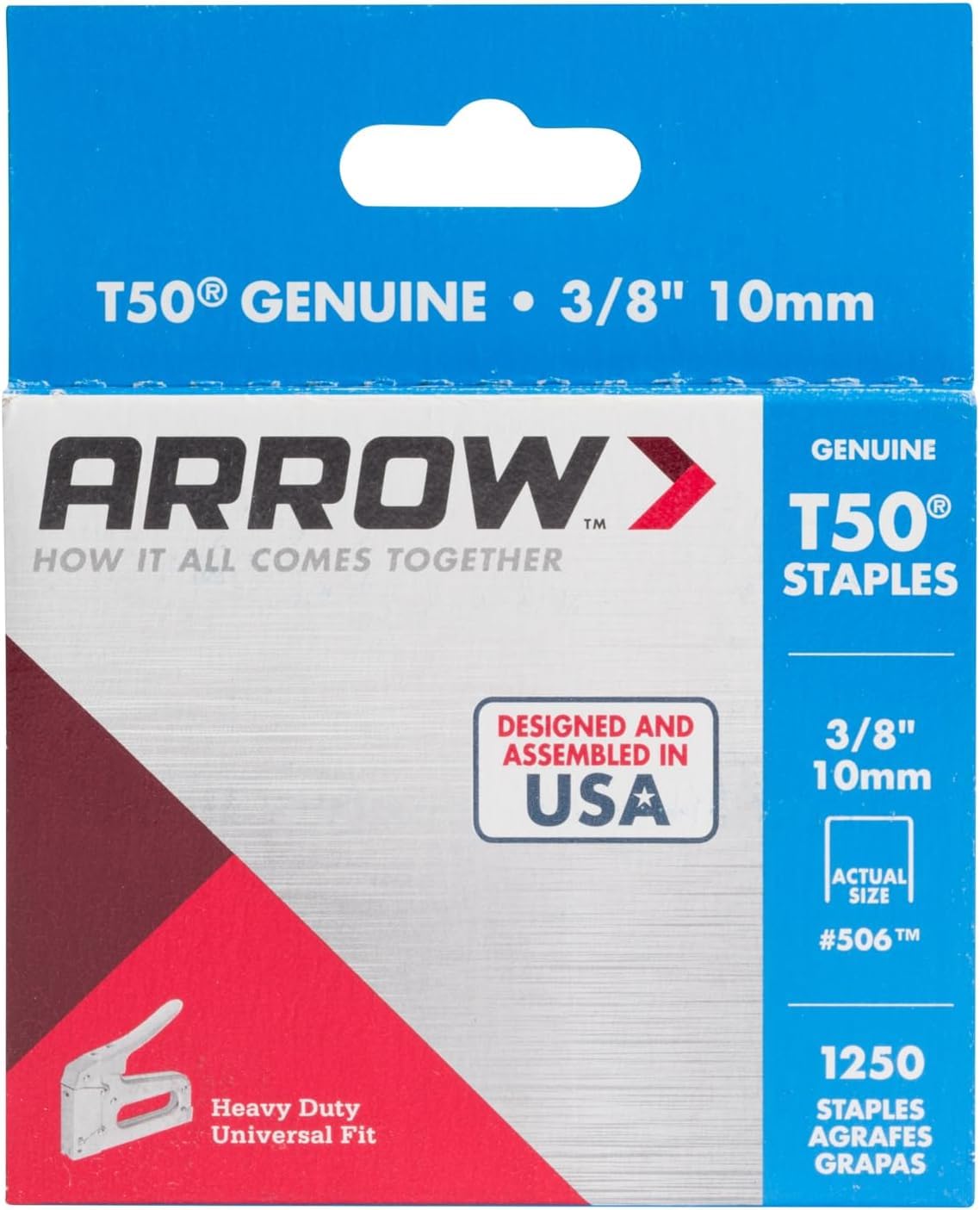 Arrow Fastener Hardware Staple 506, 3/8 in. – view 8