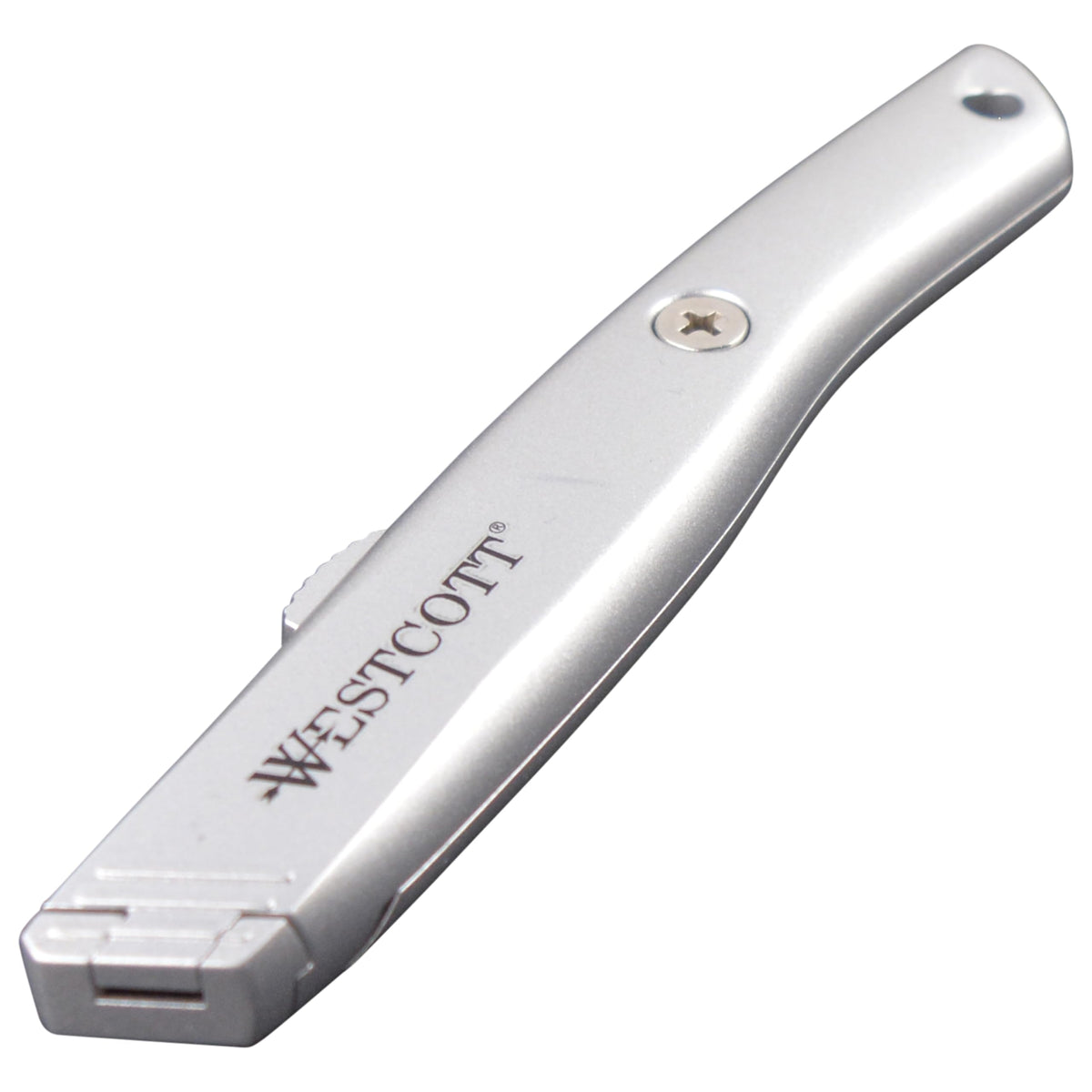 Westcott Utility Knife 00722, Aluminum 1-Pack – view 2