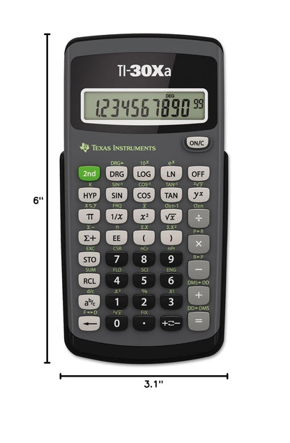 Texas Instruments Calculator 30XA/TBL/1L1/K – view 10