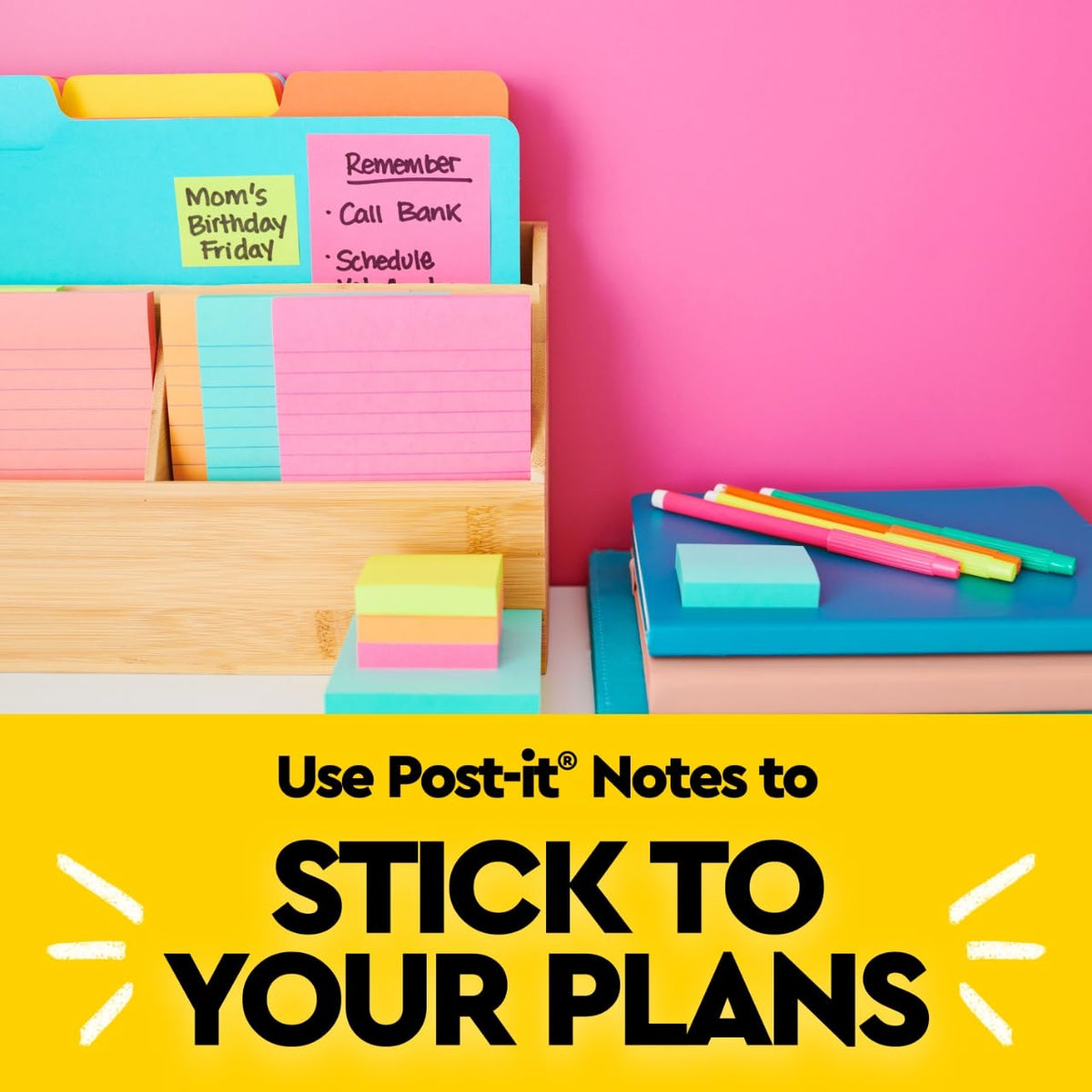 Post-it Self Stick Note 653AN, 12 Pads – view 8