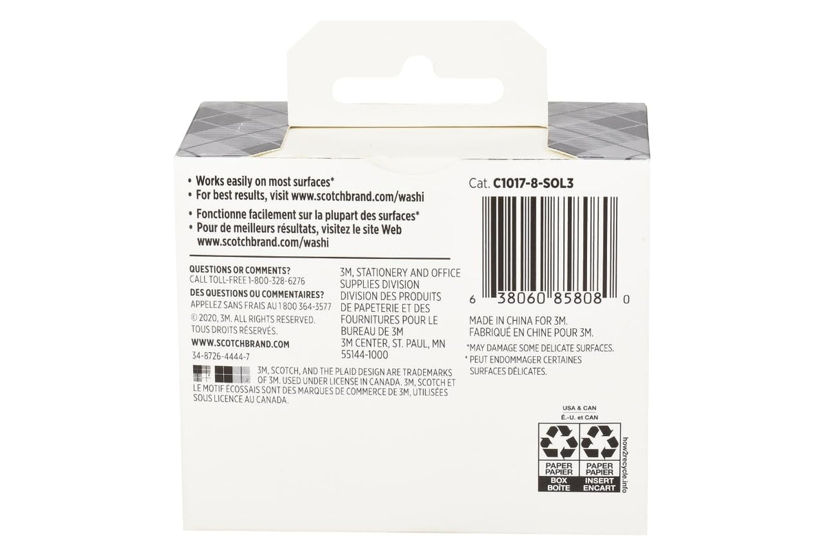 Scotch Adhesive Tapes C1017-8-SOL3, 8-pack – view 4