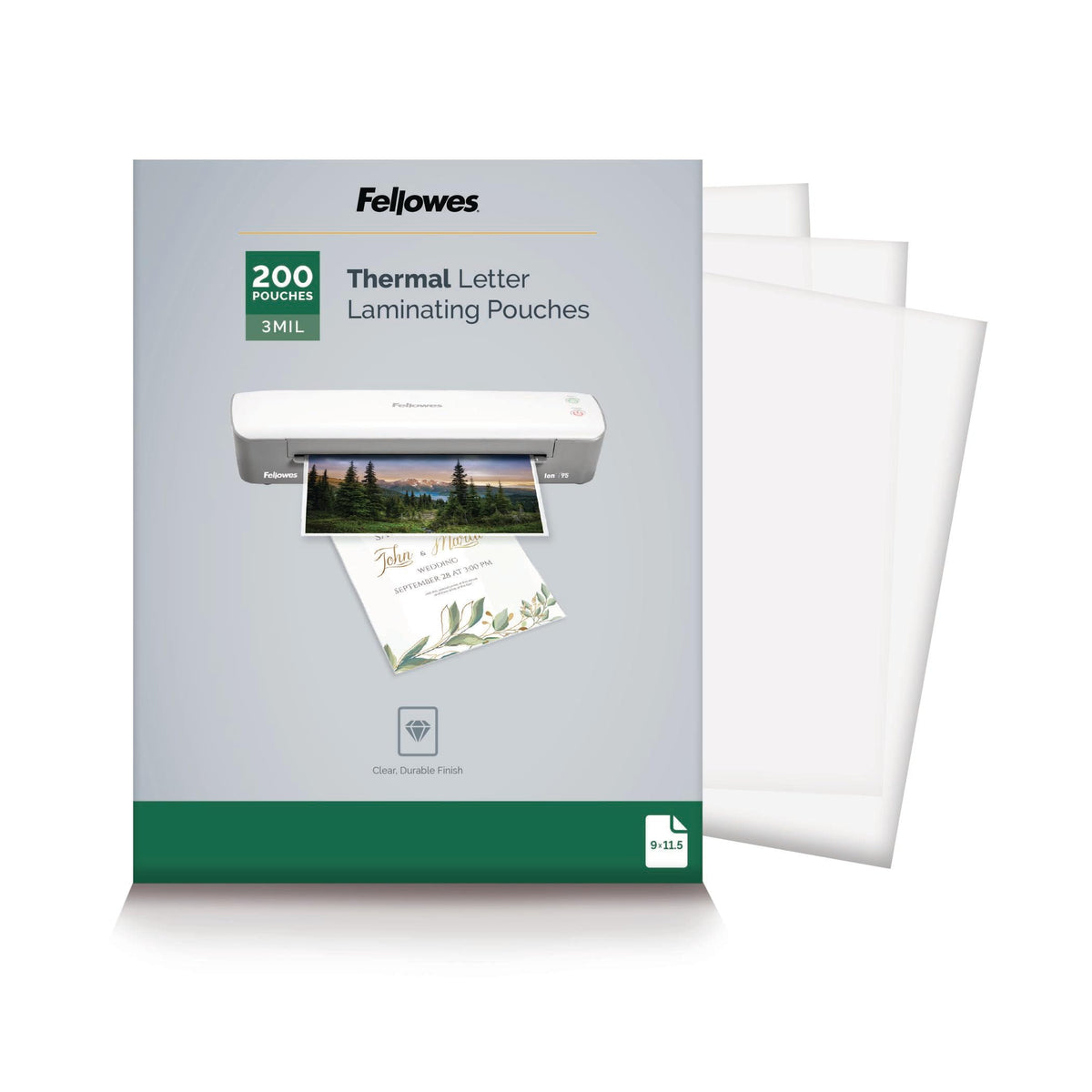 Fellowes Laminator 5743401, 200 Count