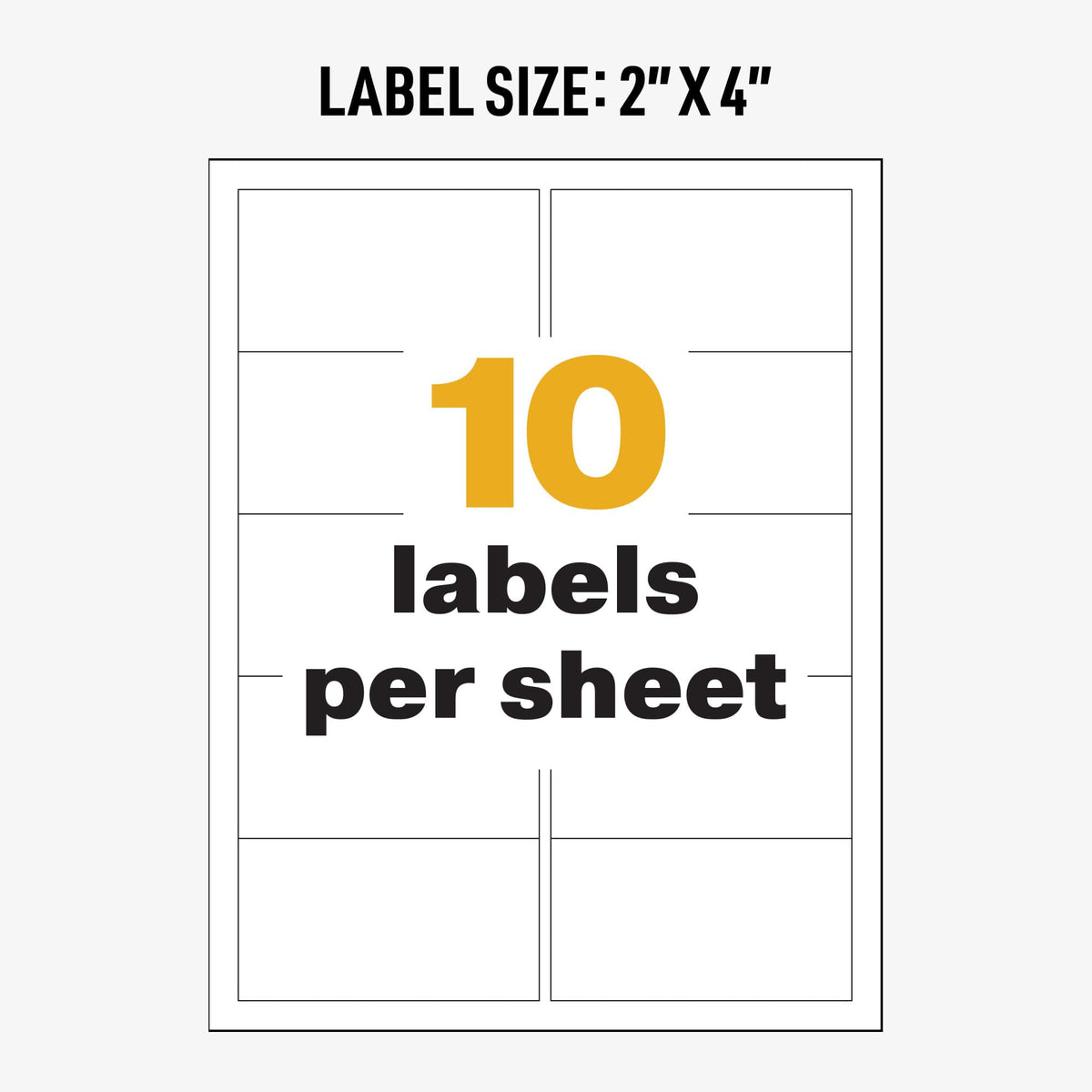 Avery Label 60505, One Size – view 6