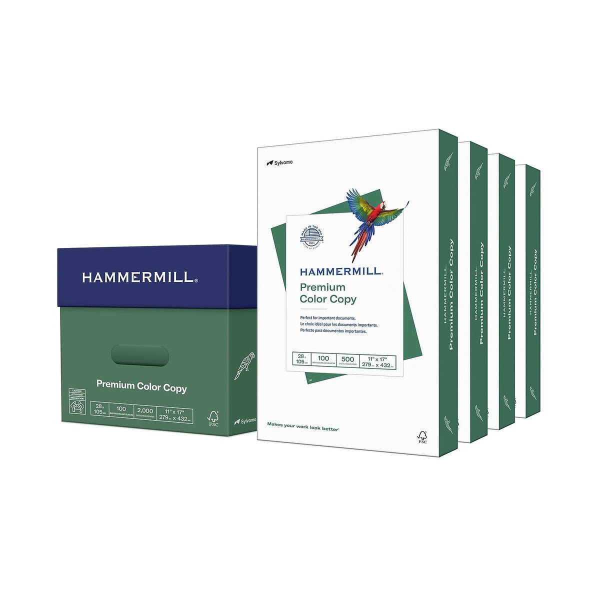 Hammermill Print Copy Paper 102541C, 2,000 Sheets