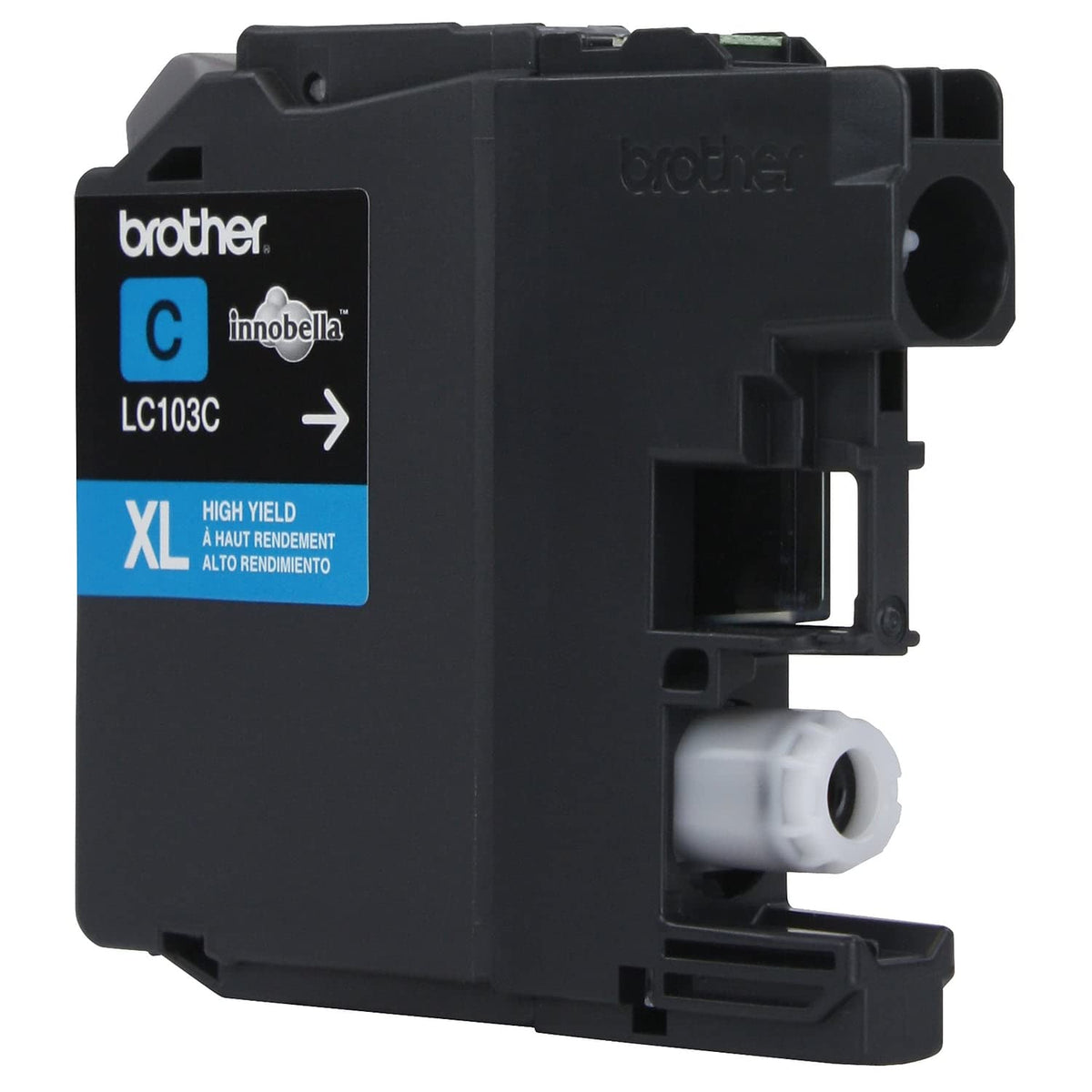 Brother Inkjet Printer Ink LC103C, 1.00 x 3.70 x 4.63 in – view 7