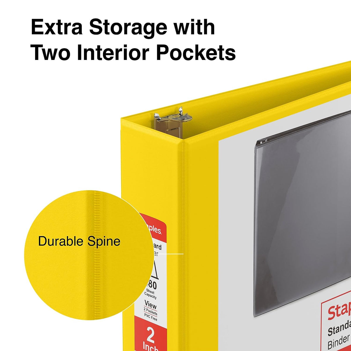 Staples Storage Binder ST60223-CC, 2-Inch – view 3