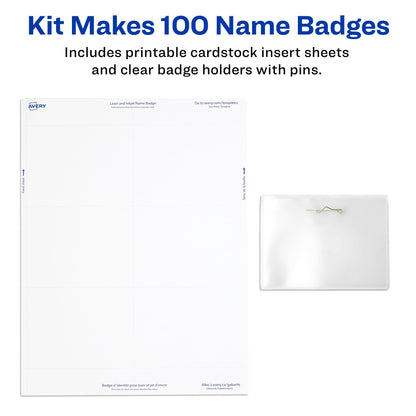 Avery Badge Holder 74540, 3" x 4" – view 3