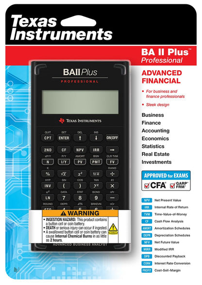 Texas Instruments Calculator IIBAPRO/FC, 9.8 Inch – view 11