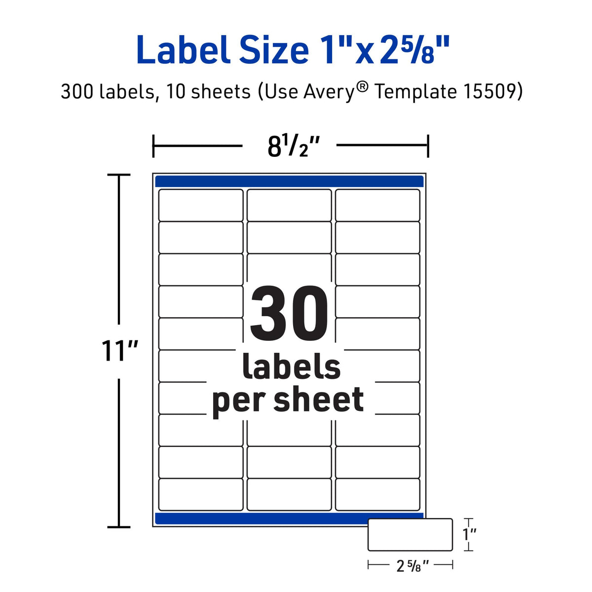 Avery Label 15509 – view 8