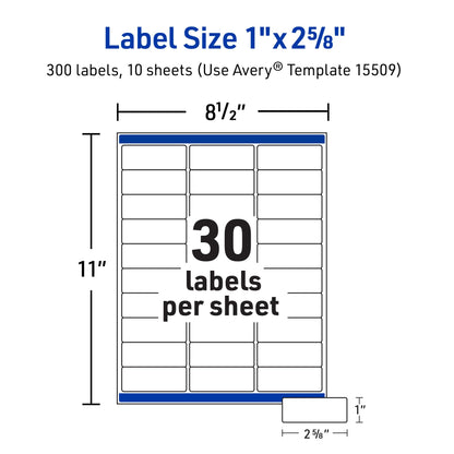Avery Label 15509 – view 8