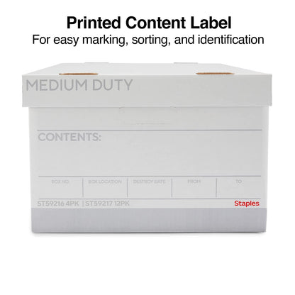 Staples Storage Box 2489703, 12 Pack – view 5