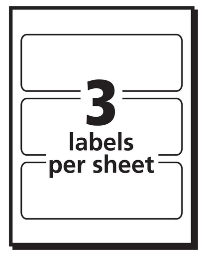 Avery Label 5440, 1-1/2 x 3 in, 150 Count – view 4