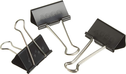 ACCO Brands Paper Clip Clamp A7072100B-CS, Large (1.06" capacity), 12 Count – view 7