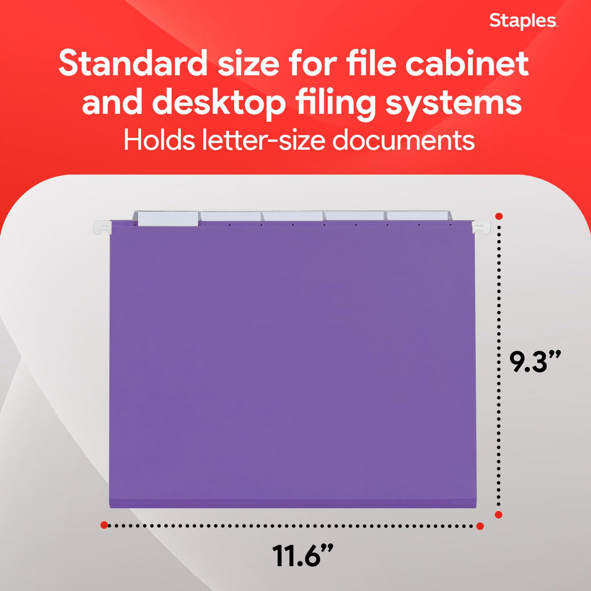Staples File Folder ST419200-CC, Letter, 25 Count – view 3