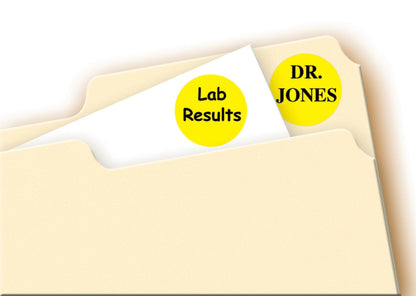 Avery Label 5462, 3/4 inch diameter - 1008 count – view 3