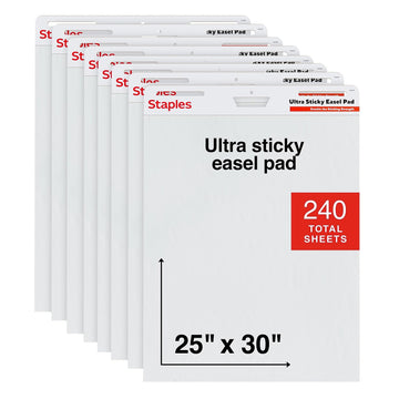 Staples Blank Book, 25'' x 30'', 8 Pack