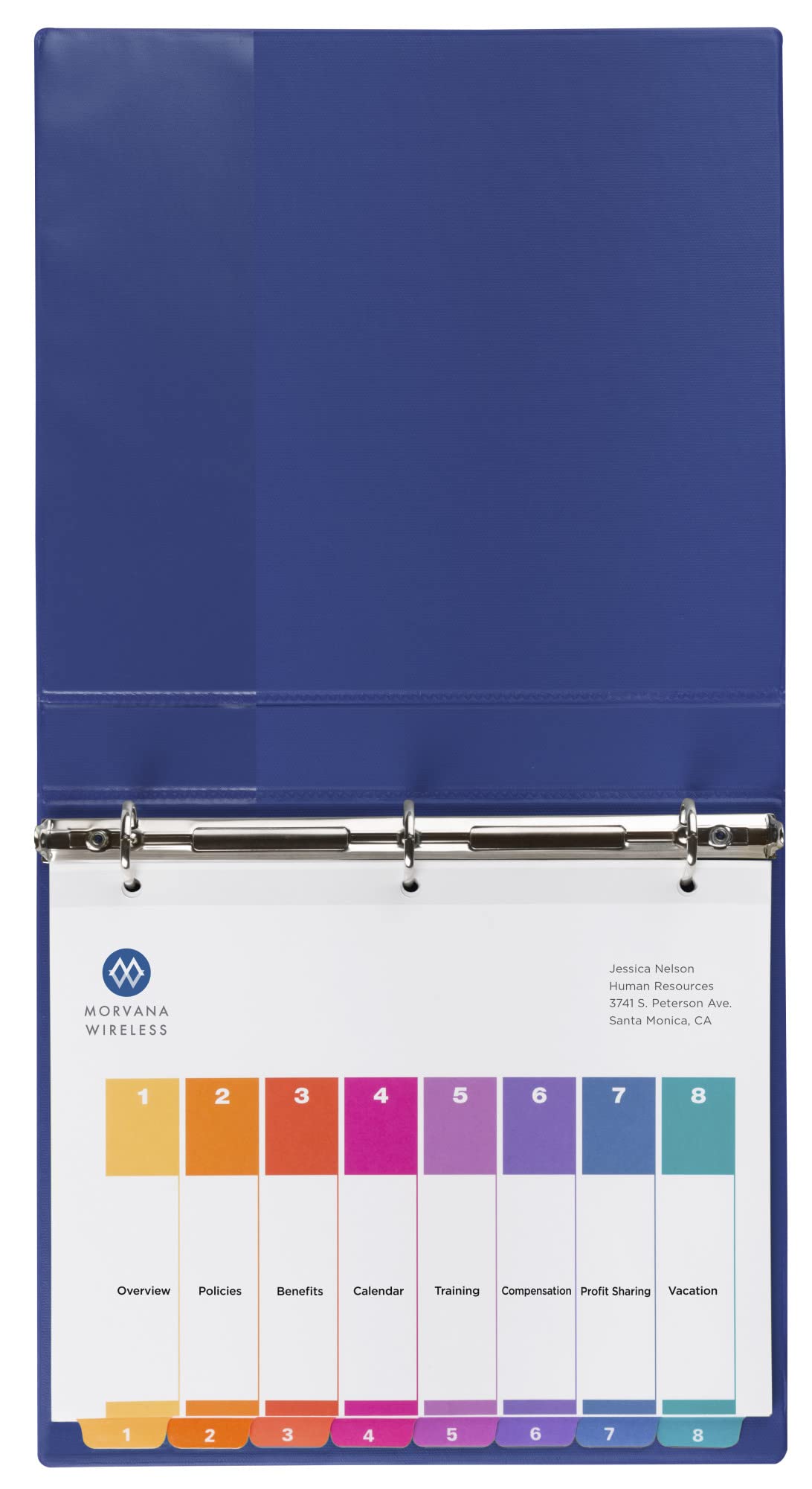 Avery Binder Divider 11186, 8 tabs, 6 Count – view 8