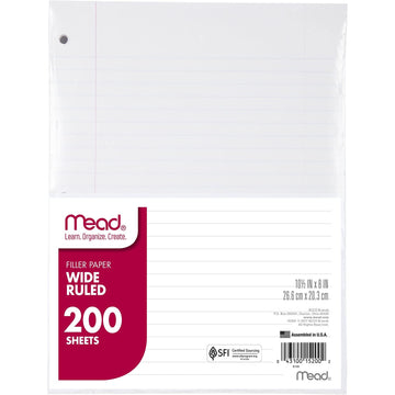 Mead Writing Paper 15200, 200 Count