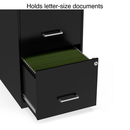 Staples Cabinet 52150, 18.9 in D x 14.3 in W x 24.1 in H – view 3