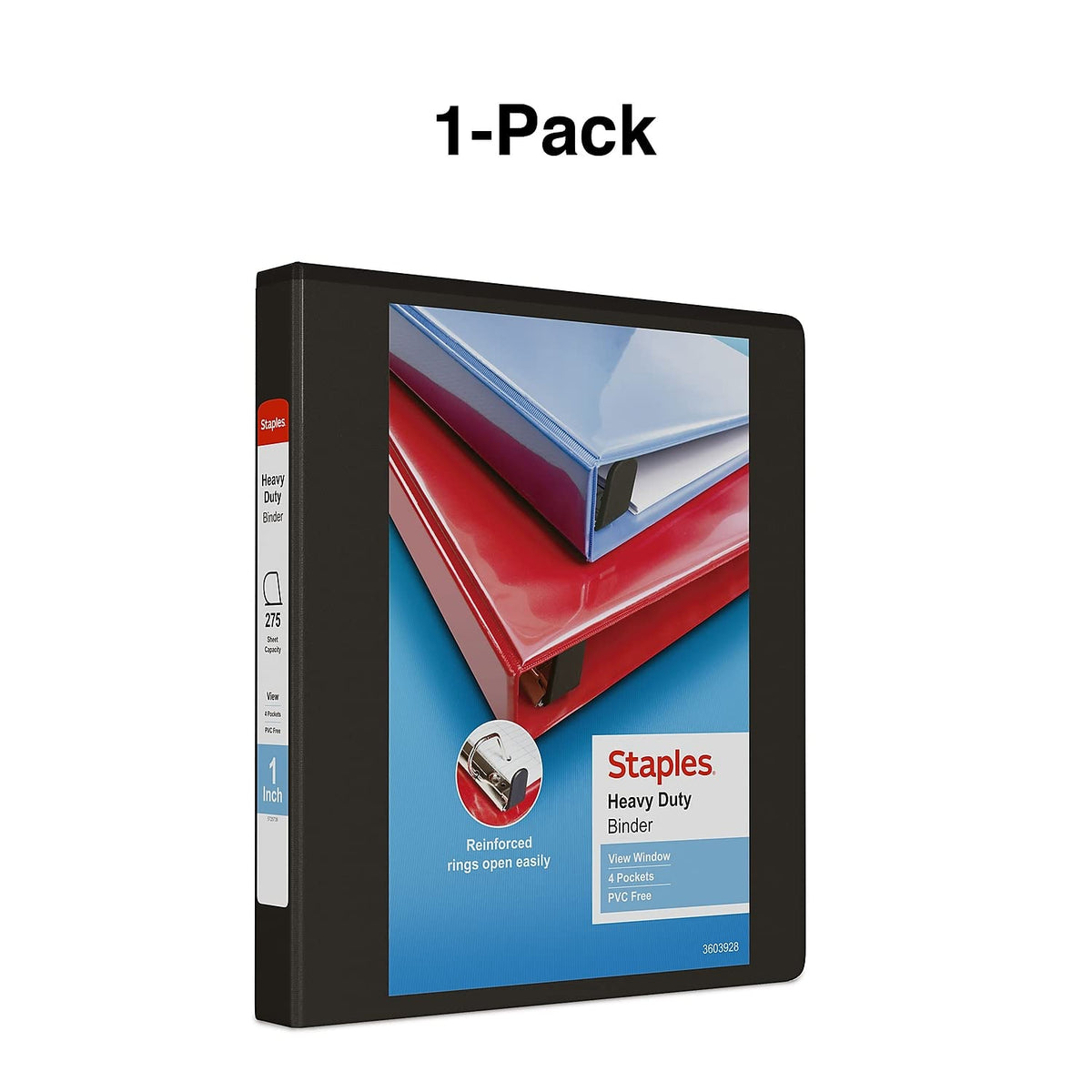 Staples Storage Binder ST56231B/ST5623, 1-Inch – view 6