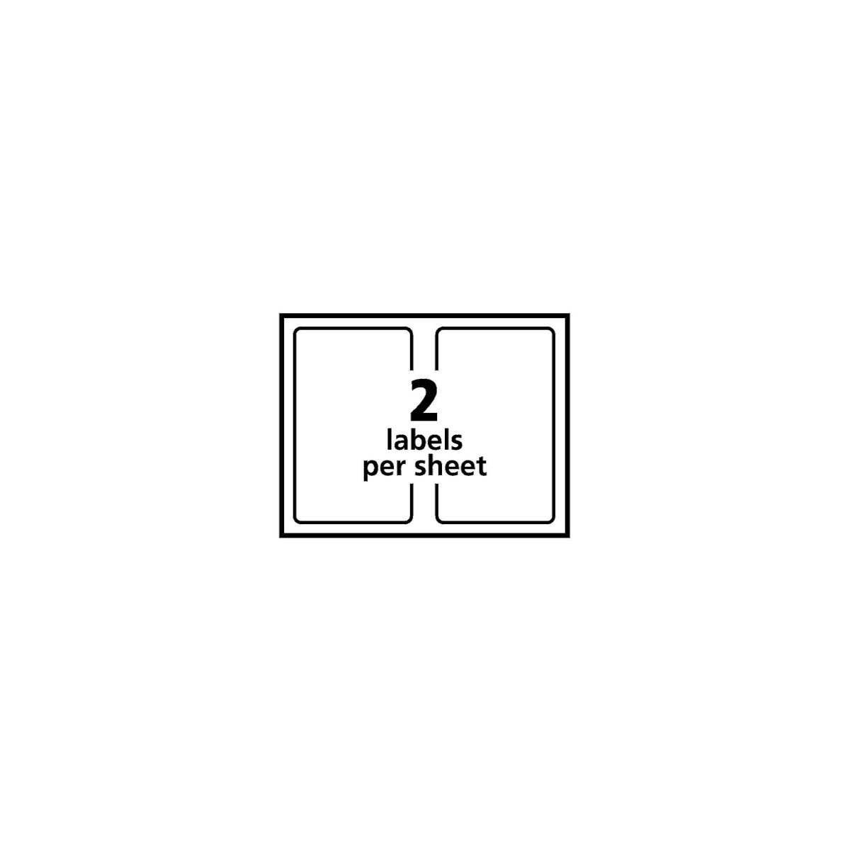 Avery Label 5126, 5.5 in. x 8.5 in., 200 Count – view 10